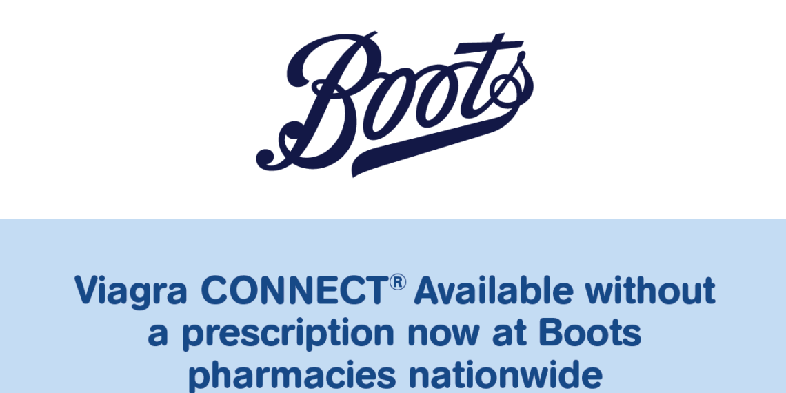 Viagra CONNECT Available Without Prescription Now At Boots Pharmacies   Viagra 1140x570 